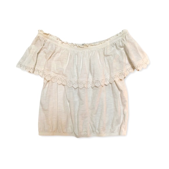 Off the shoulder Ruffle Top - Picture 1 of 1